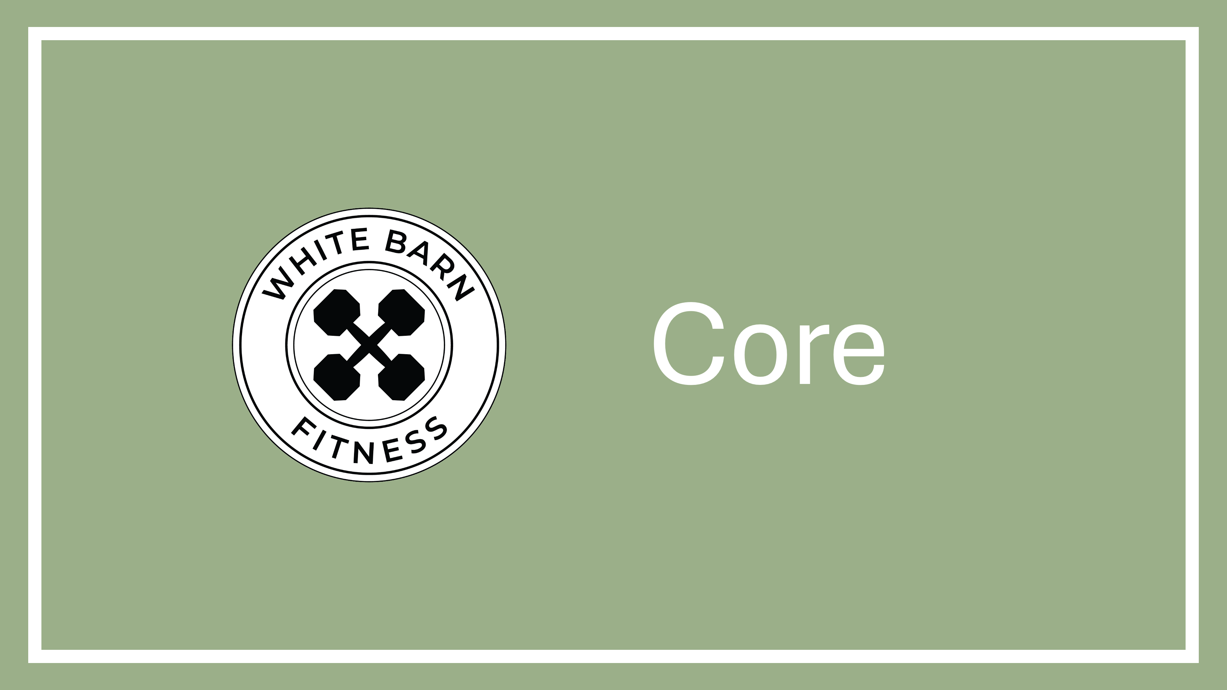 CORE: BOSU, Gliding Discs and Dumbbells